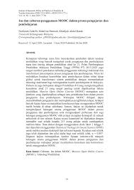 Apa saja kualitas yang ada padanya yang ingin anda miliki untuk diri sendiri? Pdf Isu Dan Cabaran Penggunaan Mooc Dalam Proses Pengajaran Dan Pembelajaran