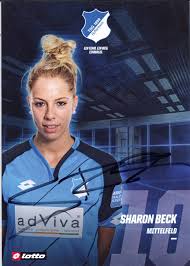 2016 17 Tsg Hoffenheim Sharon Beck Autograph Tolle