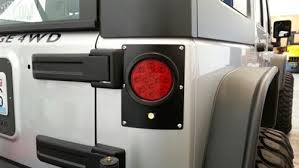 Rockridge 4wd Led Tail Light Conversion Kit Flush Mount 4 Led Tail Lights Jeep Jku Jeep Gear