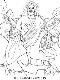 Little ones love to color, so these coloring pages are perfect for enjoying family time while strengthening their belief. The Transfiguration Coloring Page Spanish Coloring Library