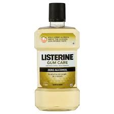 Technically, the best mouthwashes for gum disease or bleeding gums is a rinse that contains, chlorhexidine, an ingredient which essentially fights the harmful bacteria and microscopic organisms in the mouth that cause pain. Buy Listerine Gum Care Mouthwash 1 Litre Online At Chemist Warehouse
