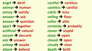 English Words And Opposites List English Grammar Here In 2020 English Words Opposite Words English Grammar