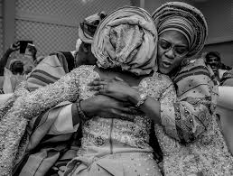 A christian wedding ceremony typically includes mutual vows or solemn promises of lifelong love and fidelity by the couple, and may include some sort of pledge by the community to support the couple's relationship. The Fabric Of Nigerian Weddings The New York Times