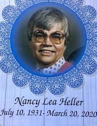 Obituary information for Nancy Lea Heller