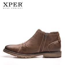 While that's all well and good in fair weather, as soon as we're met with a bit of ice and heavy rainfall they cease to be practical. Men Snow Winter Boots Men Chelsea Boots Breathable Footwear Zipper Male Square Toe Shoes