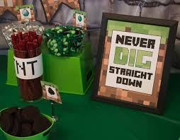 If you are aware of minecraft, you probably know what a creeper is. Minecraft Birthday Party With Free Printables Elva M Design Studio