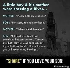 I Know For Sure U Will Never Let My Hand Go Yes Darling I Will Never Let Go Of Your Hand Love U So Much Arianna My World Quotes I Love My Son
