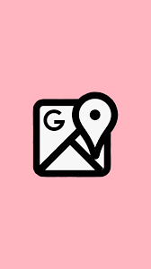 Aesthetic Google Maps Logo Pink Vsco App Icon Aesthetic Pink 2021 Some Logos Are Clickable And Available In Large Sizes Panjaitanisaactambunan