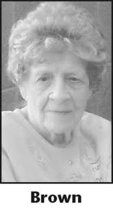 MARIAN BROWN Obituary (1916