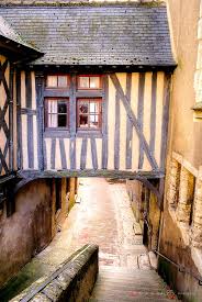 Old Town Blois France Architecture Medieval Houses France