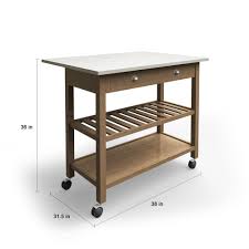 Maybe you would like to learn more about one of these? The Gray Barn Firebranch Wood And Stainless Steel Drop Leaf Kitchen Cart Overstock 20559196