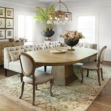 Leighton 54 Oval Extension Pedestal Dining Table In Weathered Oval Dining Room Table Oval Table Dining Dining Room Table