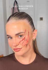 Tinfoil Halloween Makeup