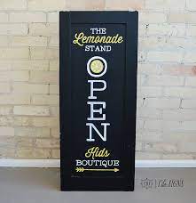 Business Sign Art Michigan I Do Signs Sandwich Board Sandwich Board Signs Hotel Signage
