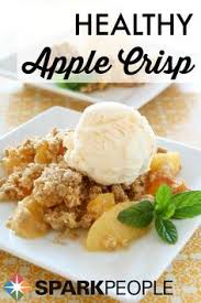 Lightened Up Apple Crisp Recipe Healthy Dessert Recipes Apple Crisp Recipes Easy Apple Crisp Recipe