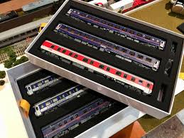 Bachmann standard gauge n scale model trains. Lsmodels 97 022 Obb Nightjet 6 Set Real Yahoo Auction Salling