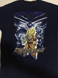 Vintage y2k dragonball z trunks vegeta double sided blue distressed short sleeve t shirt xxl pit to pit 26 back collar to bottom 28 1/2 holes and stains (see pictures) Buy Dragon Ball T Shirt Vintage Off 50