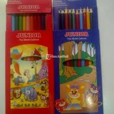 Peralatan Menggambar Pensil Warna Merk Junior Harga Grosir Murah Di Pemalang Jawa Tengah Tribunjualbeli Com