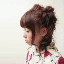 ヘアアレンジで浴衣美人ロングヘアにオススメゆるふわサイドアップ