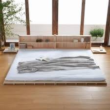 国産総檜 ひのき 折りたたみすのこベッド ヘッド付き 通販 ディノス 低いベッド ベッド ベッド diy