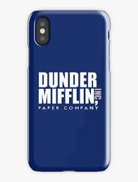 This website is for sale! Dunder Mifflin Logo Iphone X Snap Case Dunder Mifflin Png Image Transparent Png Free Download On Seekpng