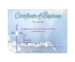 We care about the academic achievement of young adults and that is why we offer these customized certificates to parents and educators free of charge. 47 Baptism Certificate Templates Free Printabletemplates