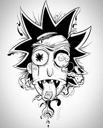 الملخص Nocturnal 222 In 2020 Rick And Morty Drawing Trippy Drawings Graffiti Drawing