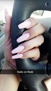 Light Pink Nail Designs 2017 Pink glitter sugar coating cute stiletto long nails | pink.