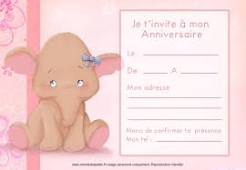 Apprenez à écrire une invitation anniversaire pour un enfant en suivant ces modèles gratuits. Invitation Anniversaire Fille Gratuite Invitation Anniversaire