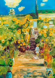 Garten Monet Ol Auf Leinwand C Manfred Cremer Bensberg De Art Painting