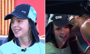 He was soon cradling the famous trophy like a baby. Australian Open Ball Girl Anita Speaks About Rafael Nadal Daily Mail Online