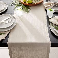 Browse our selection of seasonal designs and download. Table Runners Linen Cotton Polyester Crate And Barrel