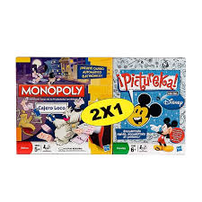 Instrucciones juego monopoly cajero loco : Pack Monopoly Cajero Loco Pictureka Disney