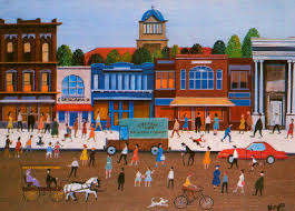 Harold Noyes Painting of Corsicana