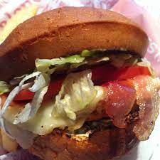 Red Robin California Chicken Burger On A Delicious Gluten Free Bun Gluten Free Buns California Chicken Chicken Burgers