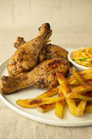 Pilons De Poulet Aux Epices Et Frites Au Four Josee Di Stasio Recipe Chicken Recipes Recipes Food