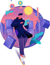 Bitcoin Cryptocurrency Exchange Bitcoin Trading Platform Kraken Illustration Character Design Character Illustration Vector Character Design