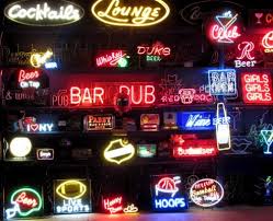 Assorted Neon Signs In Neons Light Up Signs Bar Sport Neons