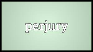 Perjury definition, the willful giving of false testimony under oath or affirmation, before a competent tribunal, upon a point material to a legal inquiry. Perjury Meaning Youtube