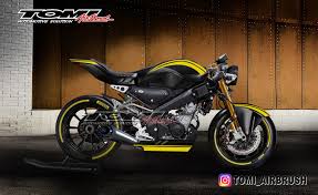 Namun, bagi kamu yang ingin melakukan modifikasi sendiri kepada motor kalian juga bisa, hal itu pastinya bisa mengirit modal yang harus di butuhkan. Cara Edan Bikin Yamaha All New Xsr 155 Jadi Keren Tomi Air Brush