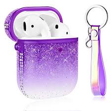 Caka Glitter Case For Airpods Case Cover Crystal Diamond Https Www Amazon Com Dp B07wjrzg4r Ref Cm Sw R Pi Dp U X Glitter Case Diamond Crystal Cute Cases