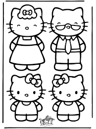 Es ist eine japanische weibliche katze mit weißer haut und. Hello Kitty 22 Hello Kitty Ausmalbilder