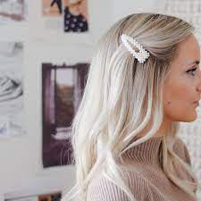 Scarlett Pearl Hair Clip Set Clip Hairstyles Long Hair Styles Curly Hair Styles