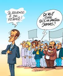 Ouest-France Caen - Allez, un peu d'humour ! 😉😃 Voici le dessin du jour  de Chaunu concernant la crise sociale liée au projet de réforme des  retraites @Chaunu Show | Facebook