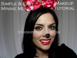 very easy minnie mouse makeup tutorial
