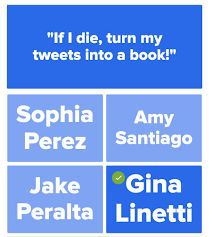 We're about to find out if you know all about greek gods, green eggs and ham, and zach galifianakis. Brooklyn Nine Nine Personality And Trivia Quizzes