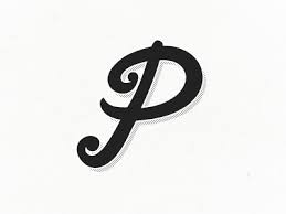 Letter P Letter P Letter P Tattoo Lettering