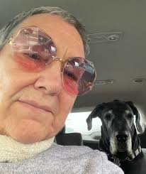 My girl just loves going with me.