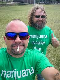 Received gift shirt from friends