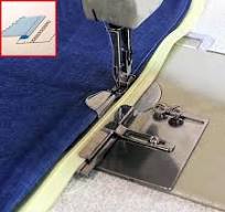 Industrial Sewing Machine Crimping Presser Foot, Lap Seam Folder, Folder,  Fast One Side Zipper,Upper Zipper Hemming Attachment - AliExpress